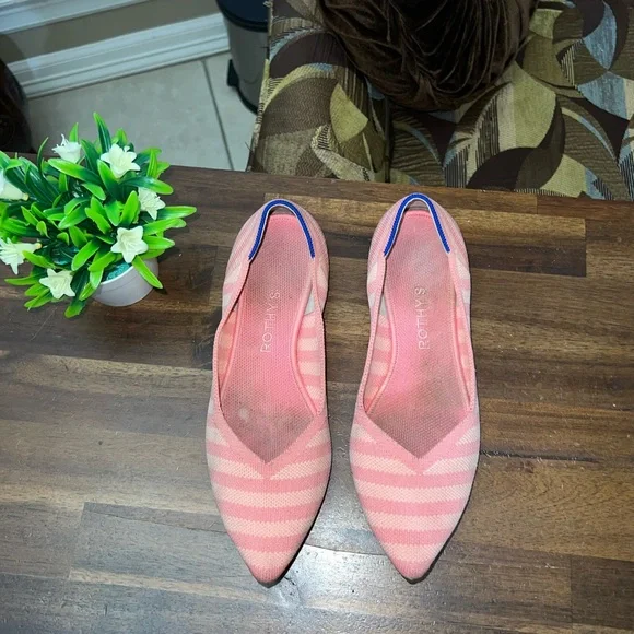 Rothy’s Macaron Stripe Point Limited Edition Retired - Picture 3 of 12